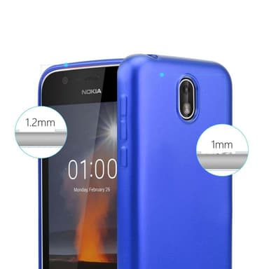 Skal Nokia 1 2018 Fodral Case (Blå)