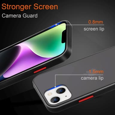 iPhone 14 Skal Fodral Case (Transparent)