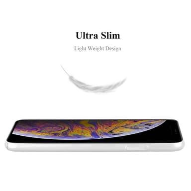 iPhone XS MAX Skal Fodral Case (Silver)