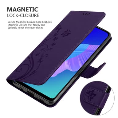 Huawei P40 LITE E Plånboksfodral Skal (Lila)