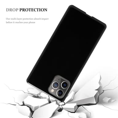 iPhone 12 PRO MAX Skal Fodral Case (Svart)