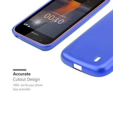 Skal Nokia 1 2018 Fodral Case (Blå)
