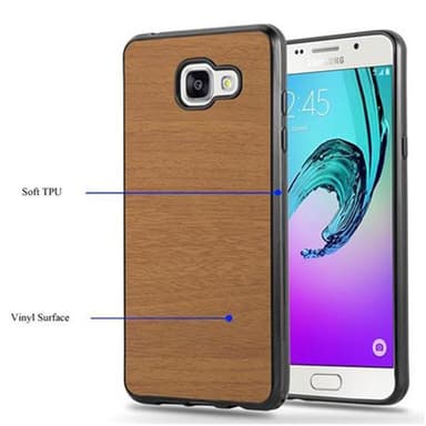 Samsung Galaxy A3 2016 Skal Fodral Case (Brun)
