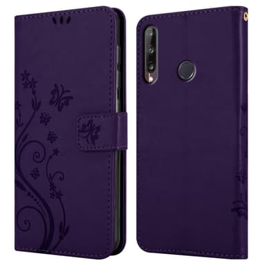 Huawei P40 LITE E Plånboksfodral Skal (Lila)