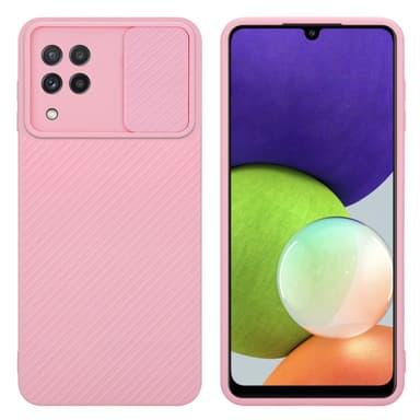 Skal Samsung Galaxy A22 4G Fodral Case (Rosa)