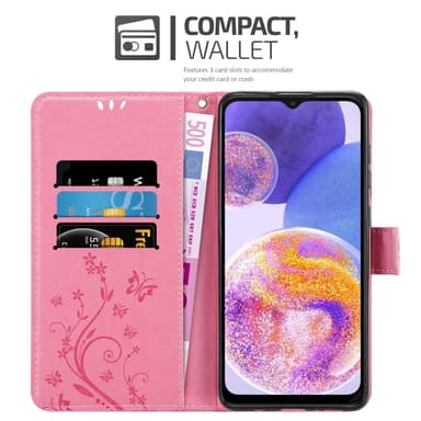 Samsung Galaxy A23 4G Plånboksfodral Skal (Rosa)
