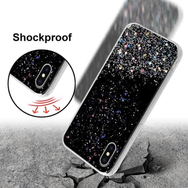 iPhone X / XS Skal Fodral Case (Svart)