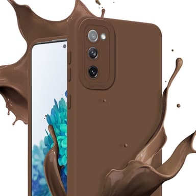 Samsung Galaxy S20 FE Skal Fodral Case (Brun)