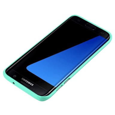 Samsung Galaxy S7 EDGE Skal Fodral Case (Grön)