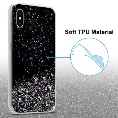 iPhone X / XS Skal Fodral Case (Svart)