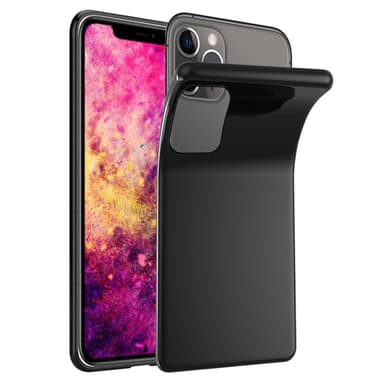 iPhone 12 PRO MAX Skal Fodral Case (Svart)