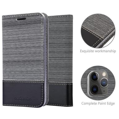 iPhone 11 PRO Plånboksfodral Skal (Grå)
