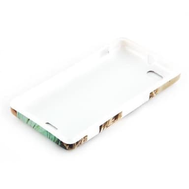 Sony Xperia M Skal Fodral Case (Brun)