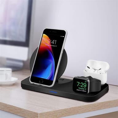iPhone 7 / 7S / 8 / SE 2020 Plånboksfodral Skal (Lila)