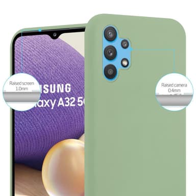 Skal Samsung Galaxy A32 4G Fodral Case (Grön)