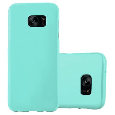 Samsung Galaxy S7 EDGE Skal Fodral Case (Grön)