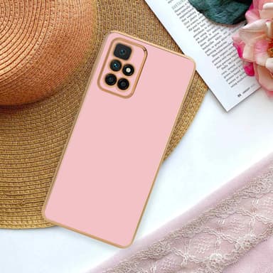 Xiaomi RedMi 10 Skal Fodral Case (Rosa)