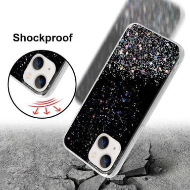 iPhone 14 Skal Fodral Case (Svart)