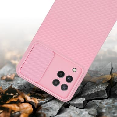 Skal Samsung Galaxy A22 4G Fodral Case (Rosa)