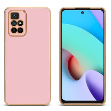 Xiaomi RedMi 10 Skal Fodral Case (Rosa)