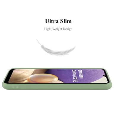Skal Samsung Galaxy A32 4G Fodral Case (Grön)