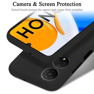 Honor X7 Skal Fodral Case (Svart)
