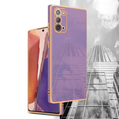 Samsung Galaxy NOTE 20 Skal Fodral Case (Lila)