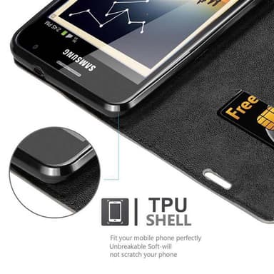Samsung Galaxy NOTE 1 Skal Fodral Case (Brun)