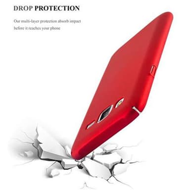 Samsung Galaxy J5 2015 Skal Fodral Case (Röd)