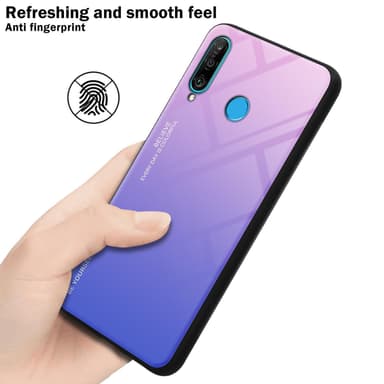 Huawei P30 LITE Skal Fodral Case (Svart)