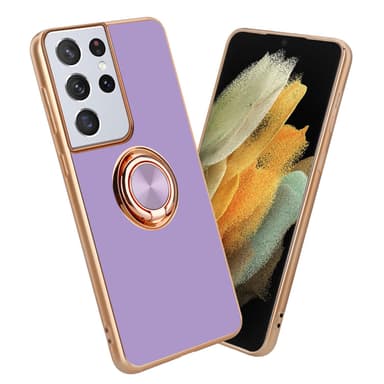 Samsung Galaxy S21 ULTRA Skal Fodral Case (Lila)