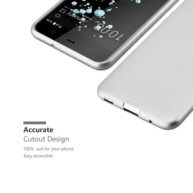 Skal HTC U PLAY Fodral Case (Silver)
