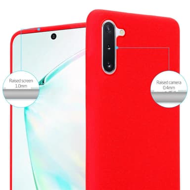 Skal Samsung Galaxy NOTE 10 Fodral Case (Röd)