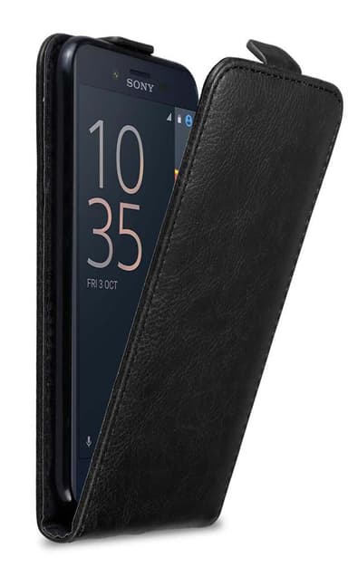 Sony Xperia X COMPACT Flipfodral Skal (Svart)