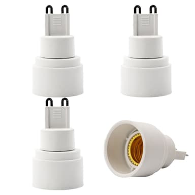 Lampadapter för omformatering 4x Set (E40 till E27)