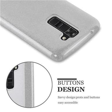 LG K7 2016 Skal Fodral Case (Silver)