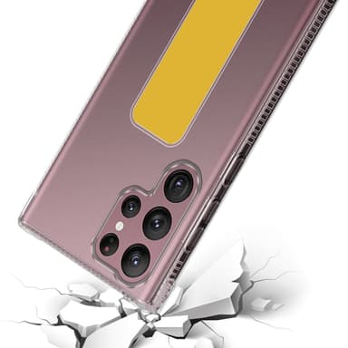 Samsung Galaxy S22 ULTRA Skal Fodral Case (Gul)