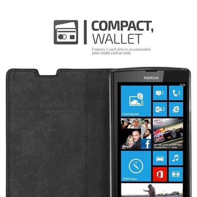 Nokia Lumia 520 / 521 Skal Fodral Case (Brun)