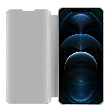 iPhone 13 PRO Plånboksfodral Skal (Silver)