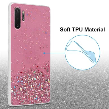 Samsung Galaxy NOTE 10 PLUS Skal Fodral Case (Rose)