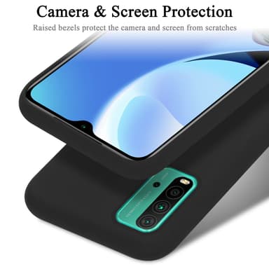 Xiaomi RedMi 9T / POCO M3 Skal Fodral Case (Svart)