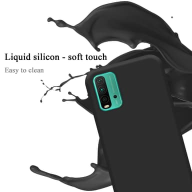 Xiaomi RedMi 9T / POCO M3 Skal Fodral Case (Svart)