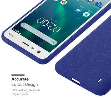 Skal Nokia 2 2017 Fodral Case (Blå)