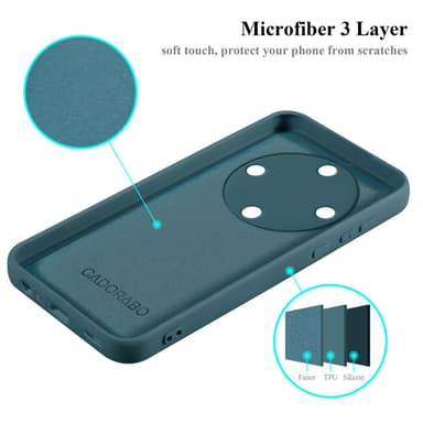 Honor Magic 5 Lite 5G Skal Fodral Case (Grön)