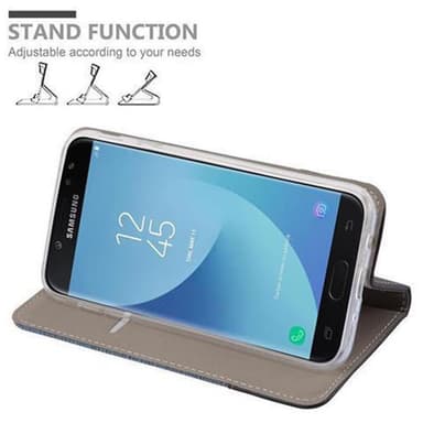 Samsung Galaxy J3 2017 Plånboksfodral Skal (Blå)