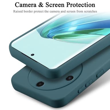 Honor Magic 5 Lite 5G Skal Fodral Case (Grön)
