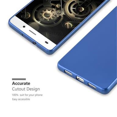 Skal Huawei P8 LITE 2015 Fodral Case (Blå)