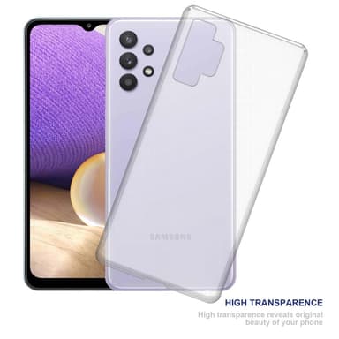 Samsung Galaxy A32 5G Skal Fodral Case (Transparent)