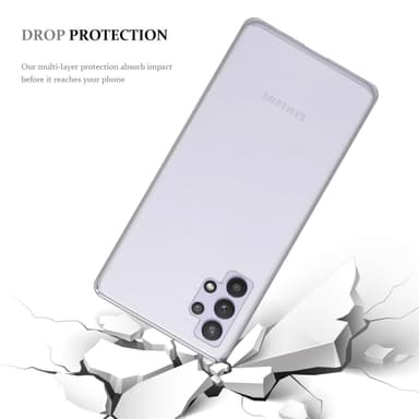 Samsung Galaxy A32 5G Skal Fodral Case (Transparent)