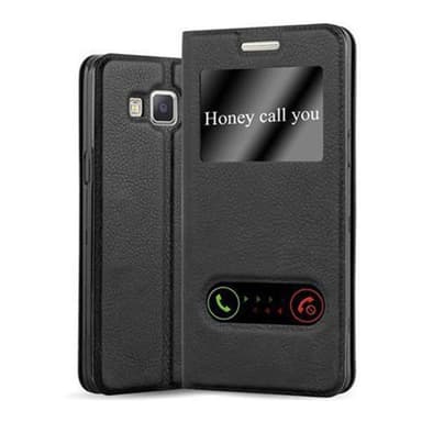 Samsung Galaxy A5 2015 Plånboksfodral Skal (Svart)